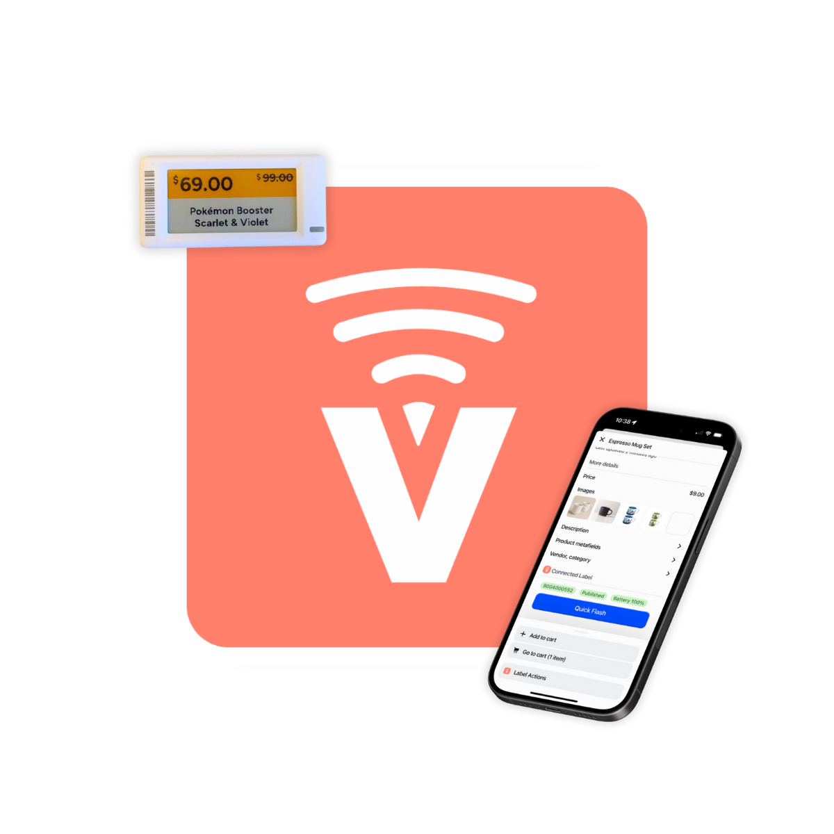 Shelva app interface